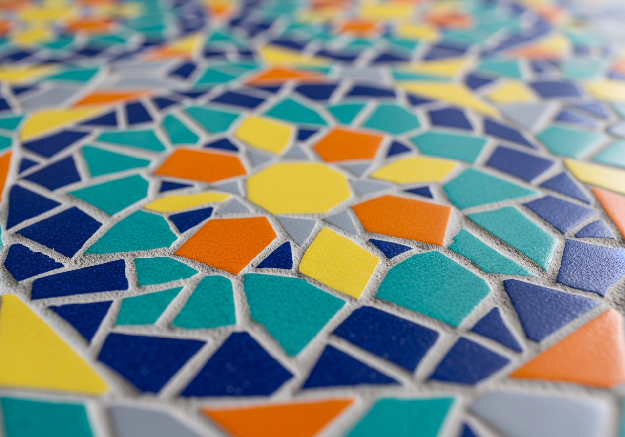 Mosaico decorativo